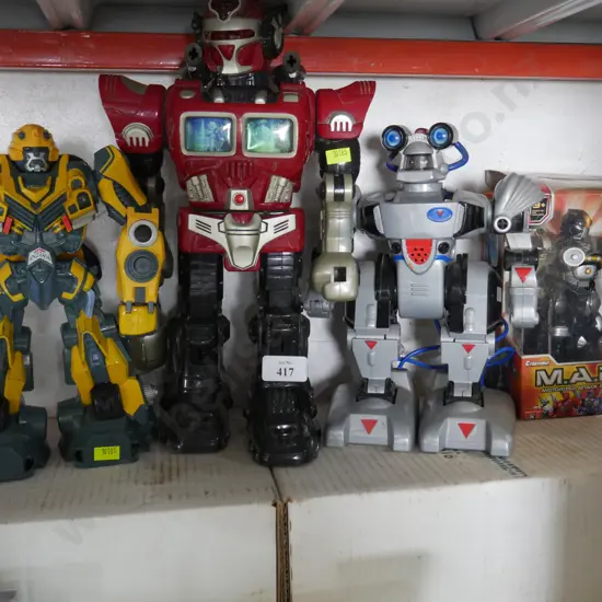 4 robot toys