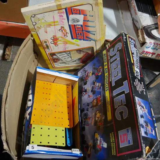 Assorted building toys