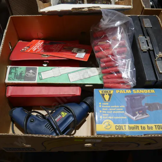 Sander, drill etc