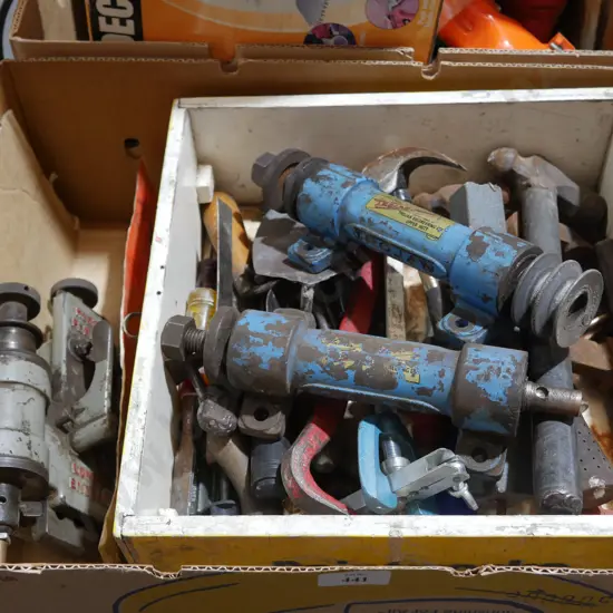 Assorted workshop tools