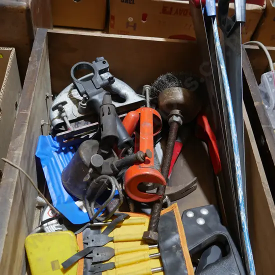 Assorted workshop tools