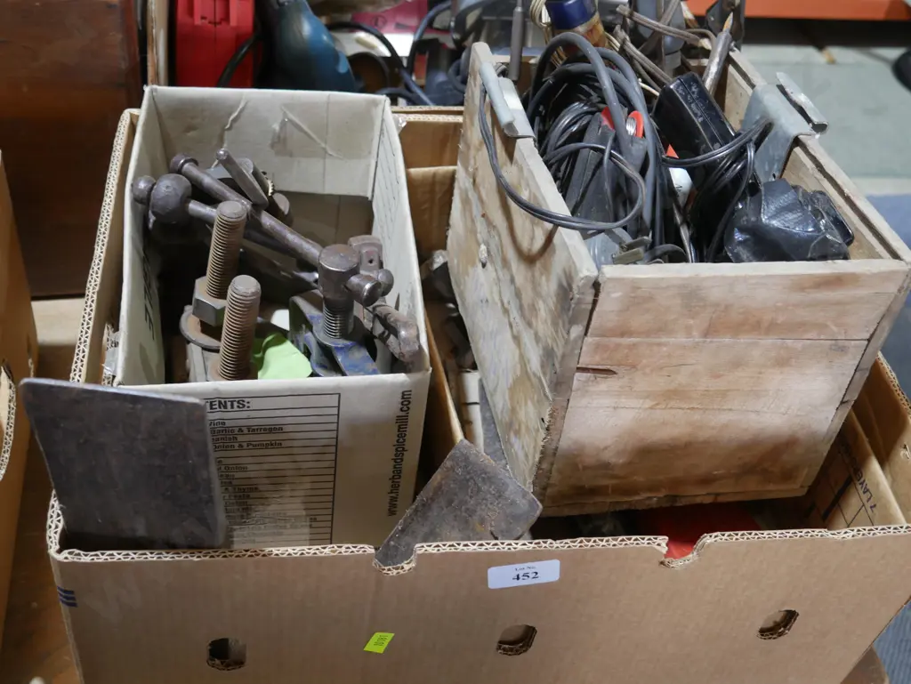 Clamps soldering irons etc Image 1++