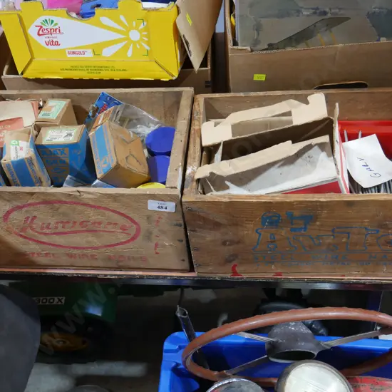 Nails screws two boxes