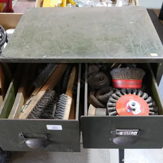 Hobby drawers wire brushes