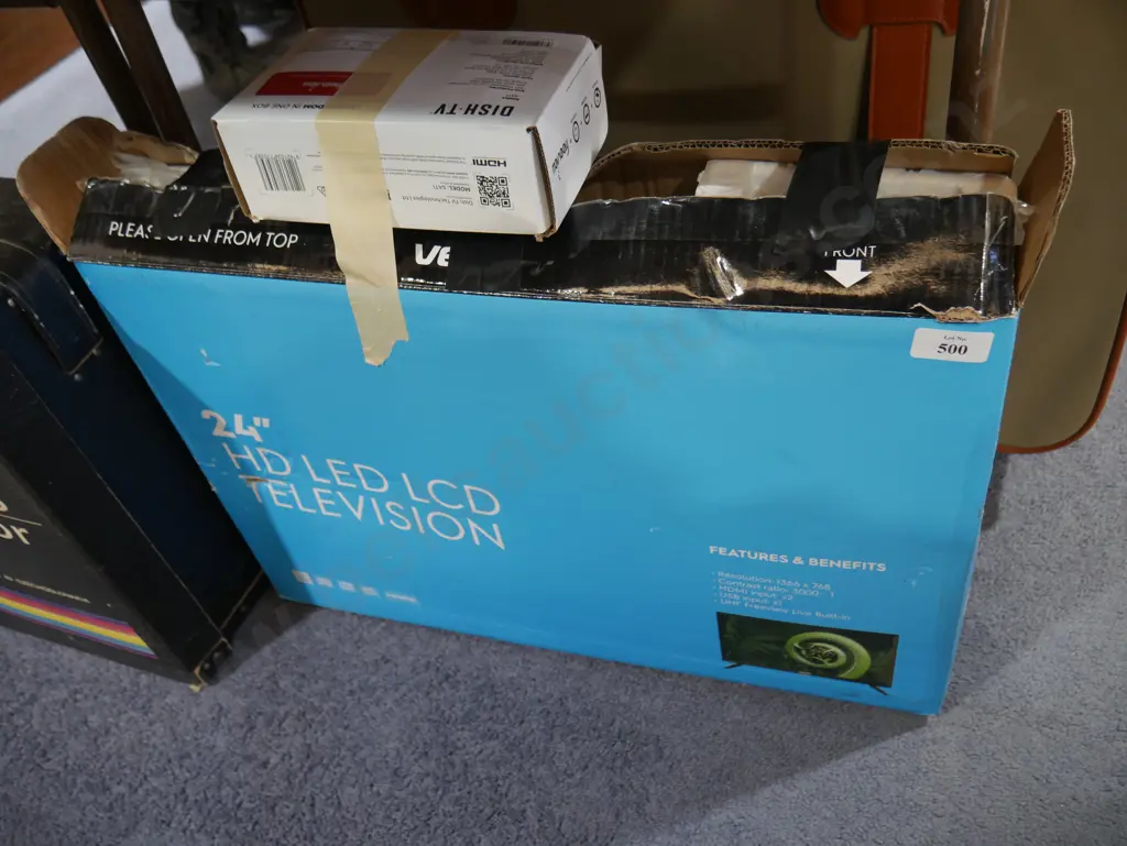 TV and Freeview box Image 1++