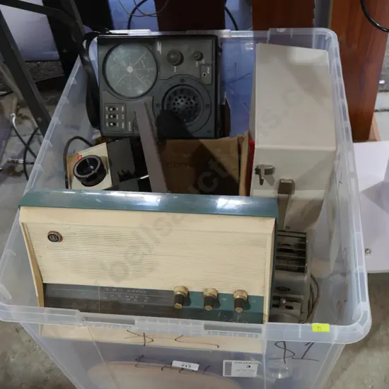 Vintage electrical items