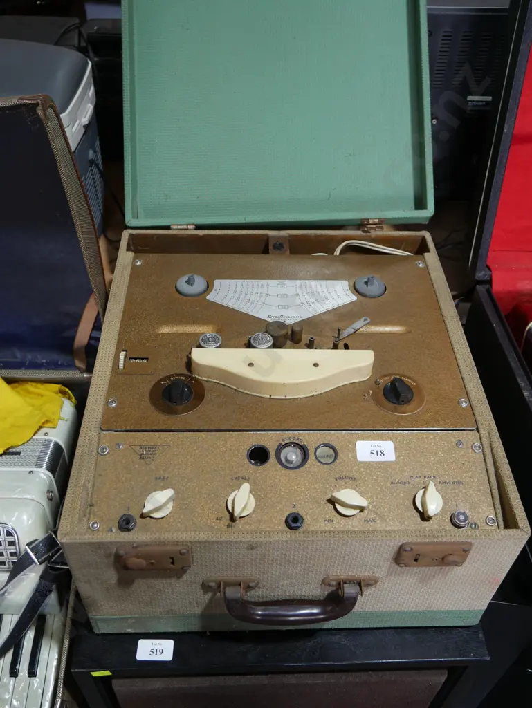 Vintage Brenell tape recorder Image 1++