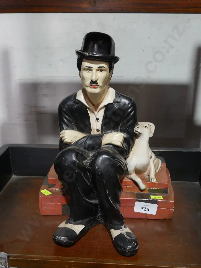 Man and dog ornament Image 1++