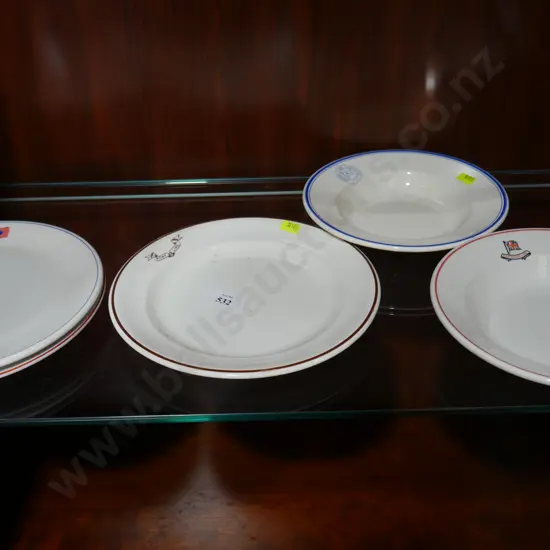 Shipping company plates