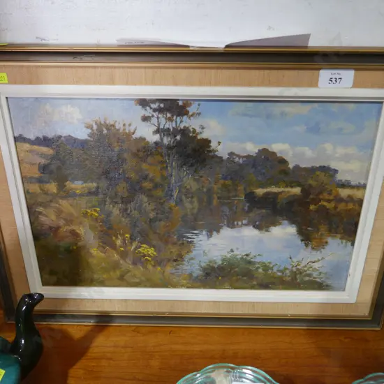 Charles Henry Howorth oil painting