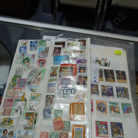 Assorted stamps