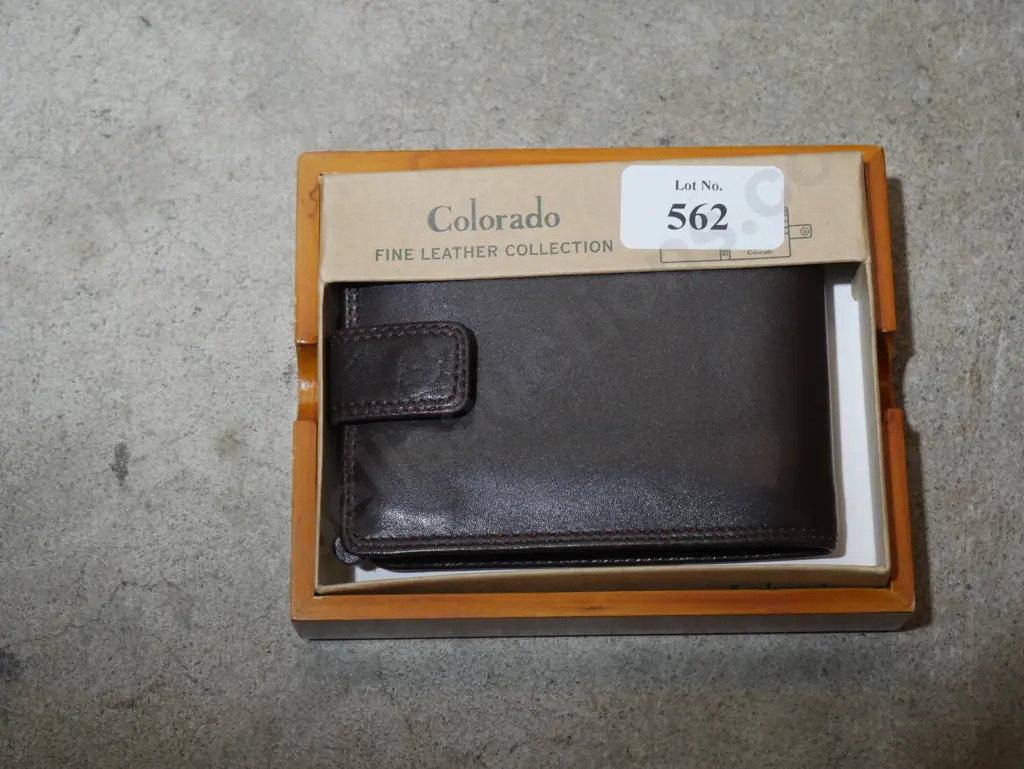 Colorado leather wallet Image 1++