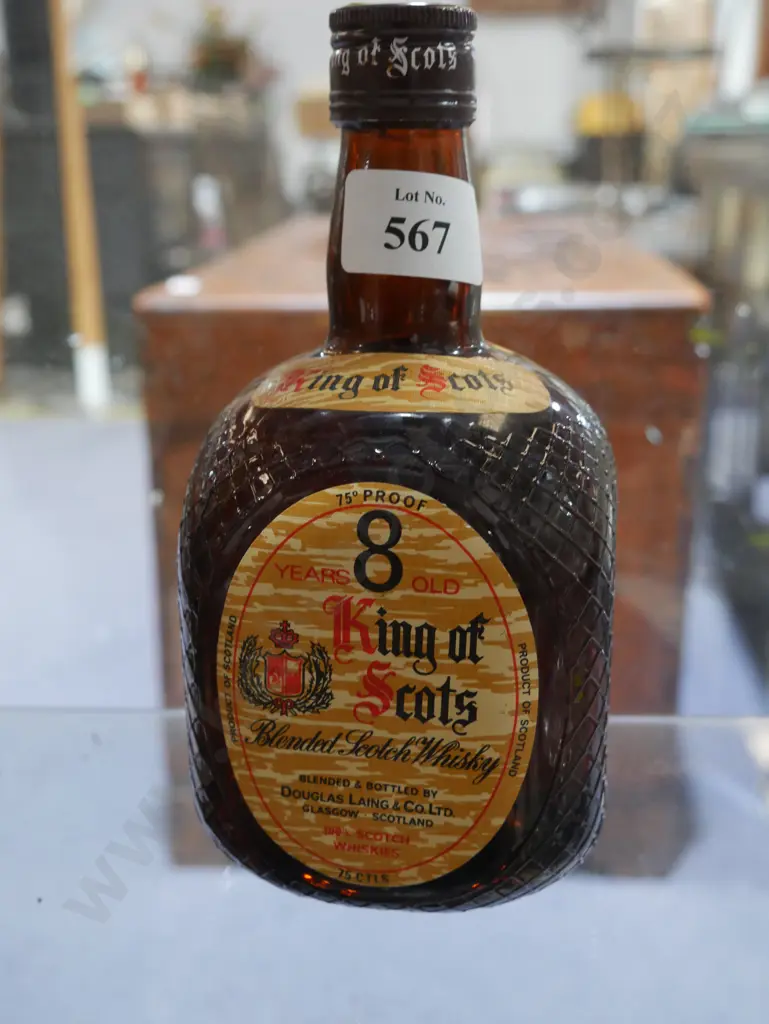 Bottle of King of Scots blended Scotch whiskey Image 1++