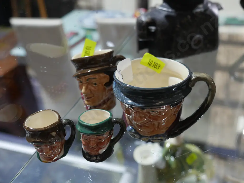 4 Royal Doulton character jugs Image 1++