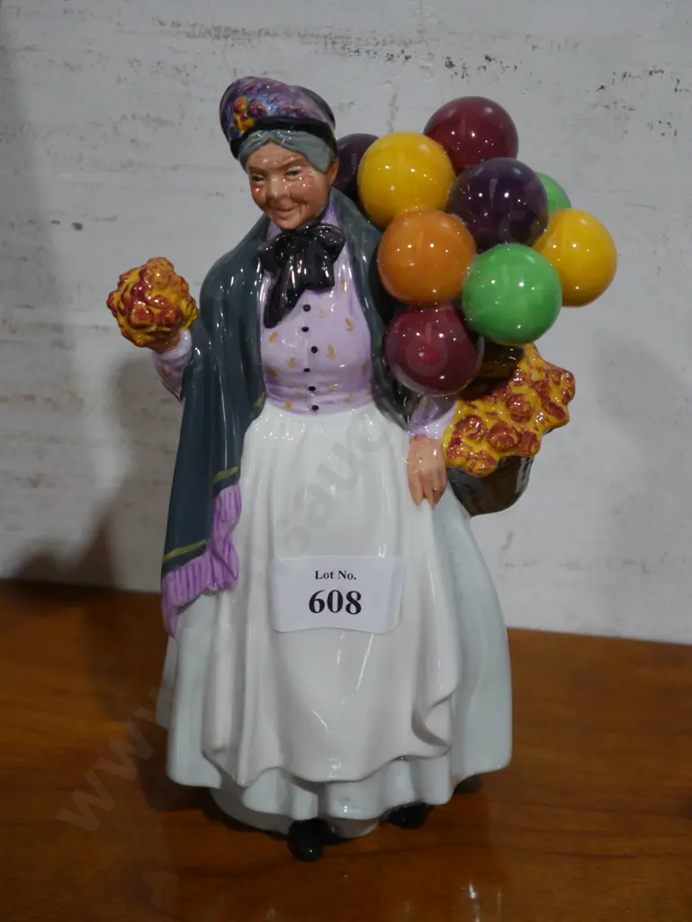 Royal Doulton " Biddy Pennyfarthing" figurine Image 1++