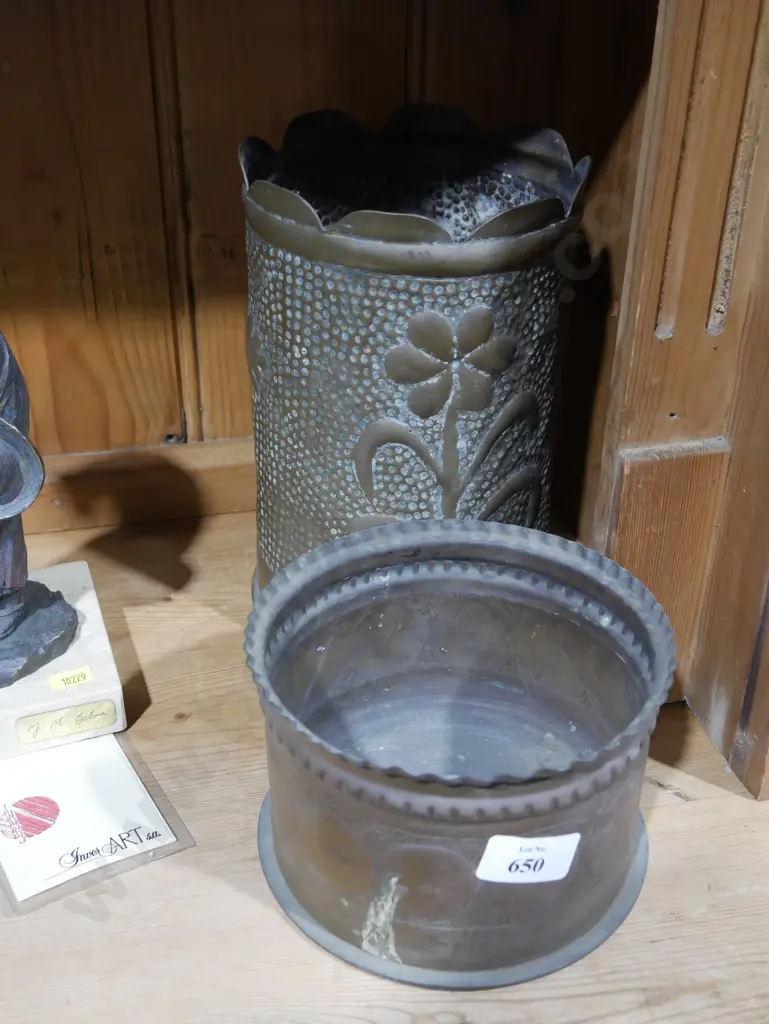Artillery shell vases Image 1++