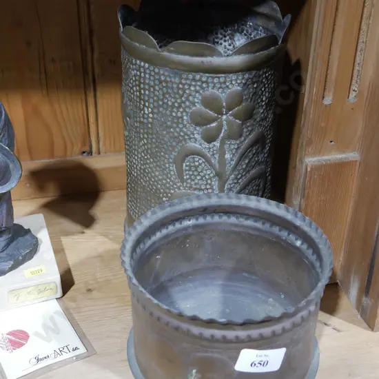 Artillery shell vases