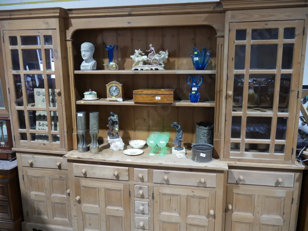 Baltic pine sideboard/display unit Image 1++