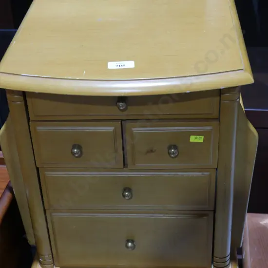Magazine rack drawers