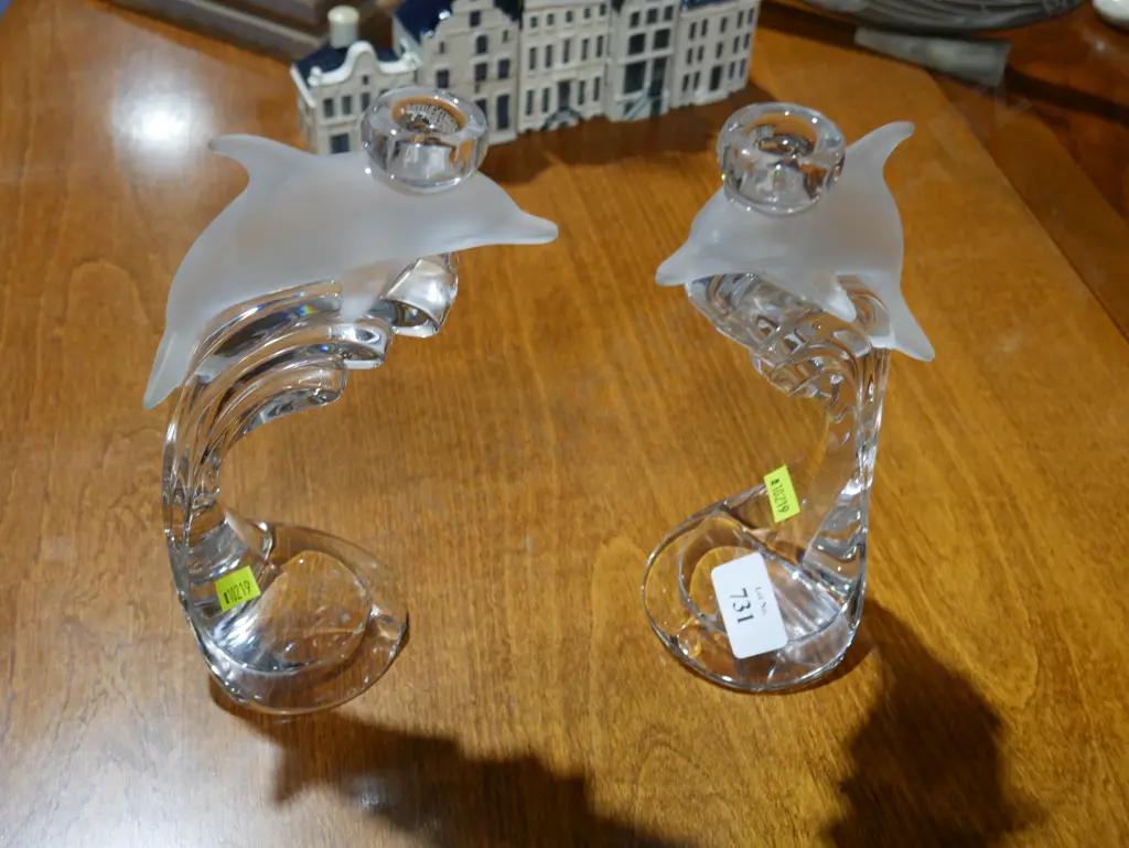 Dolphin candle holders Image 1++