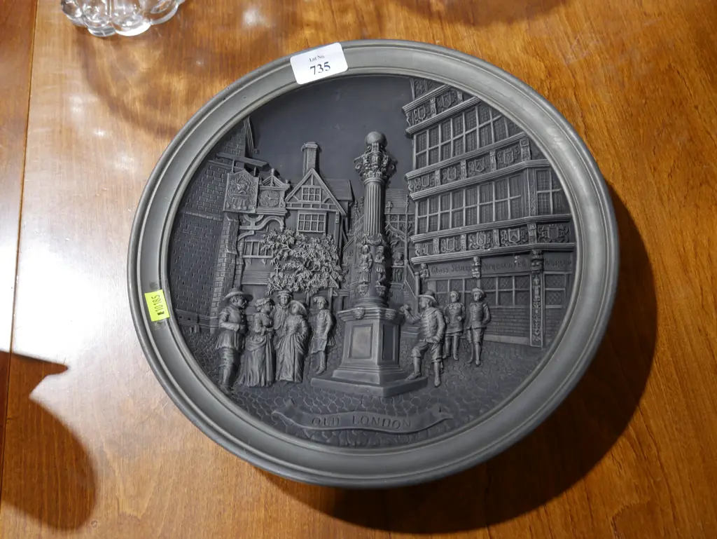 Old London plate Image 1++