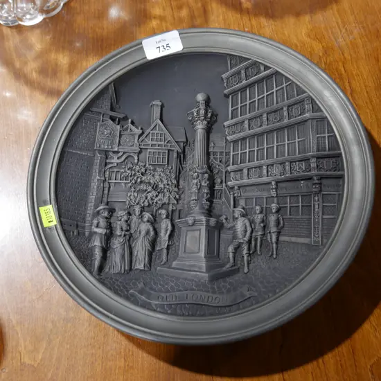 Old London plate