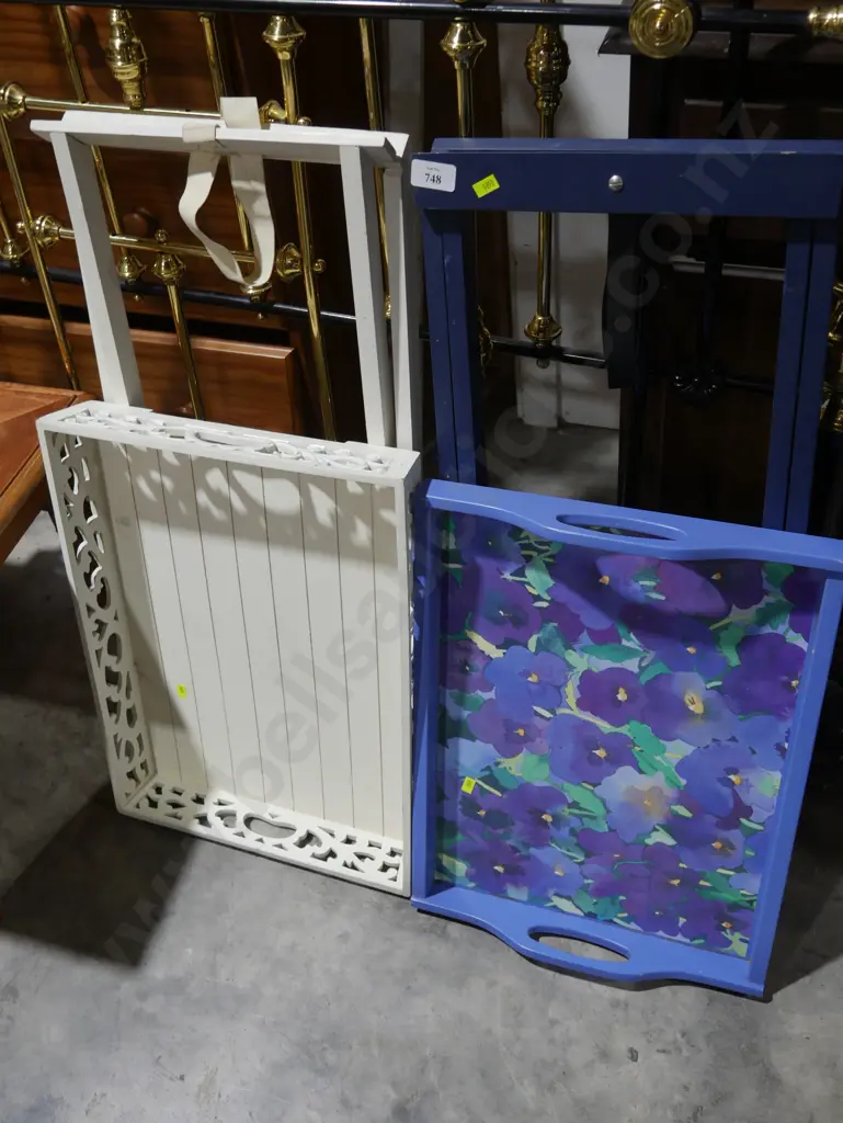 2 butler trays Image 1++