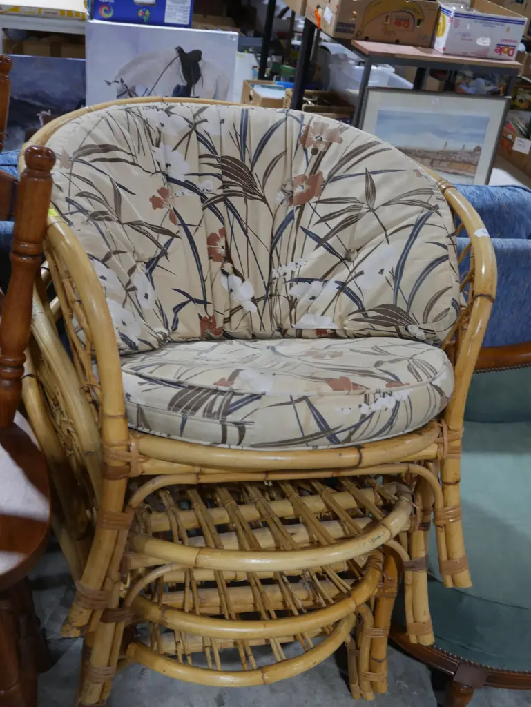 4 cane chairs Image 1++