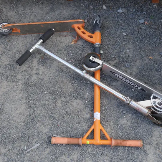 2 scooters