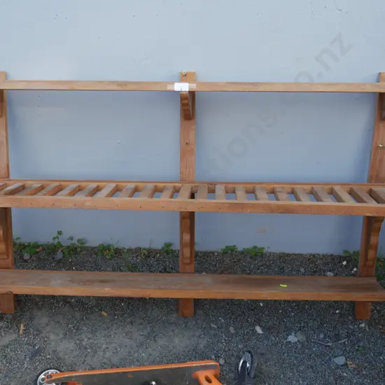 3 tier wall mount shelf