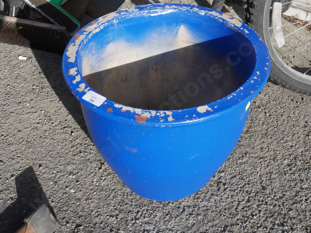 Blue plant pot Image 1++