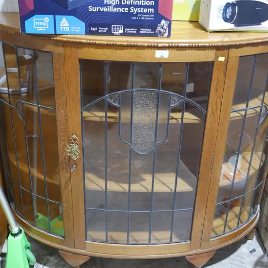 Leadlight china cabinet