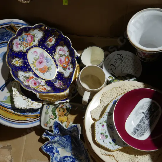Assorted china etc