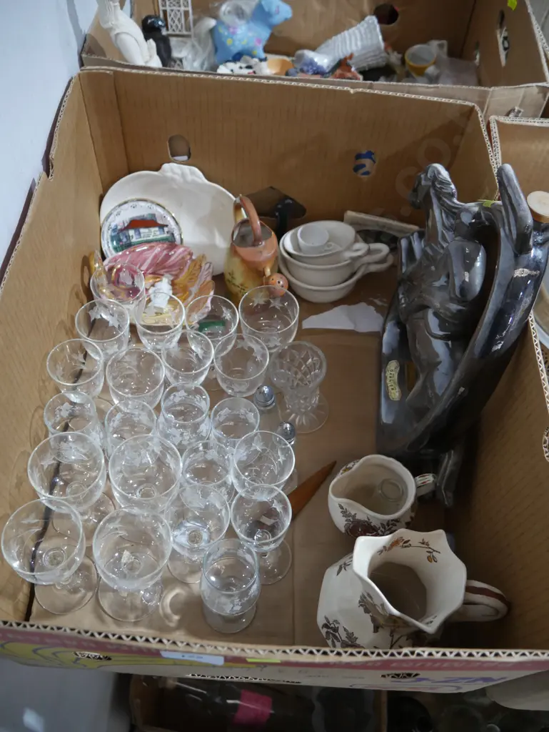 Glassware, china etc Image 1++