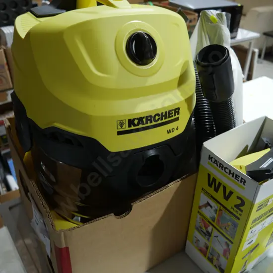 Karcher vacuum cleaner and window vac