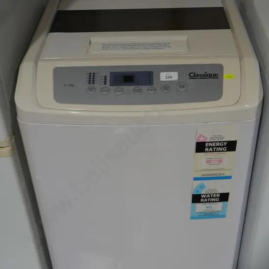 Classique washing machine