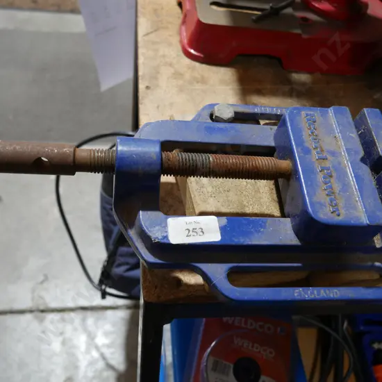 Record drill press vice