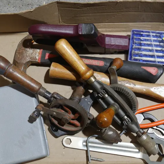 Assorted hand tools