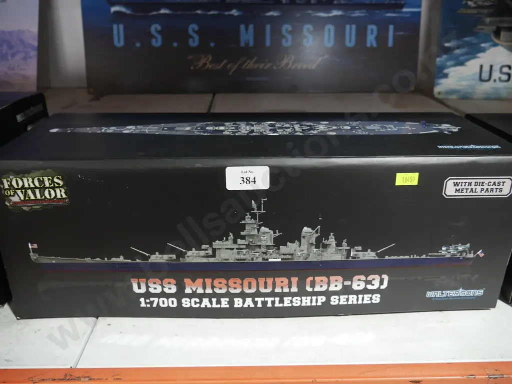 U.S.S Missouri BB-63 model Image 1++