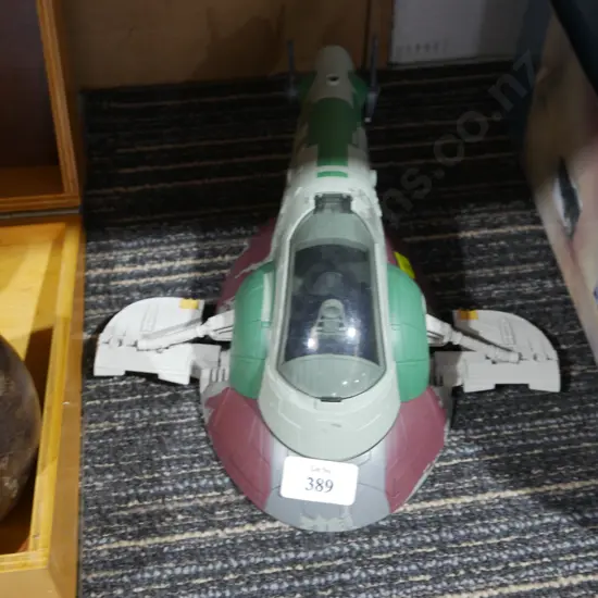 Star wars mission fleet Boba Fetts starship toy