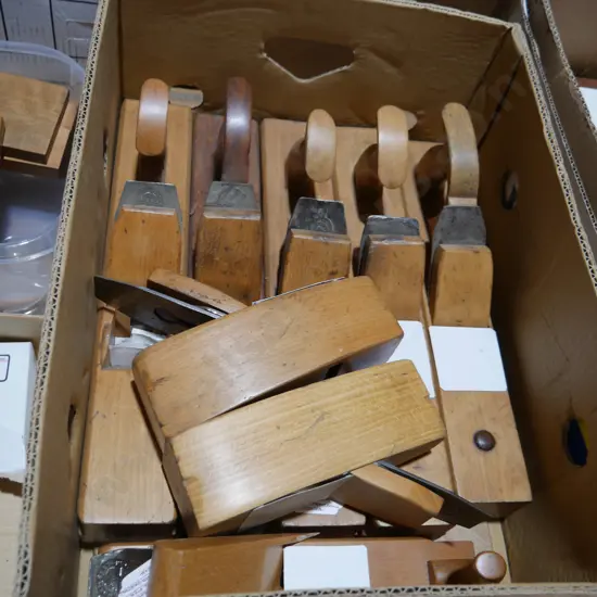Assorted wood planes
