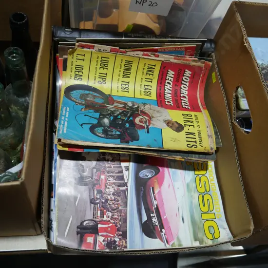 Classic car magazines etc