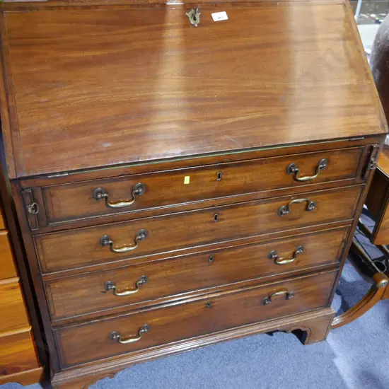 Georgian drop front desk