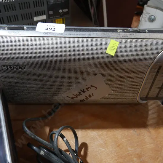 Sony transistor radio