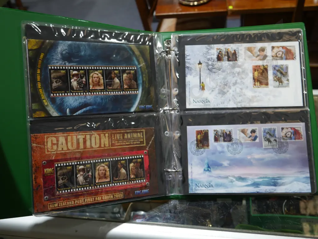 Green album of first day covers Image 1++