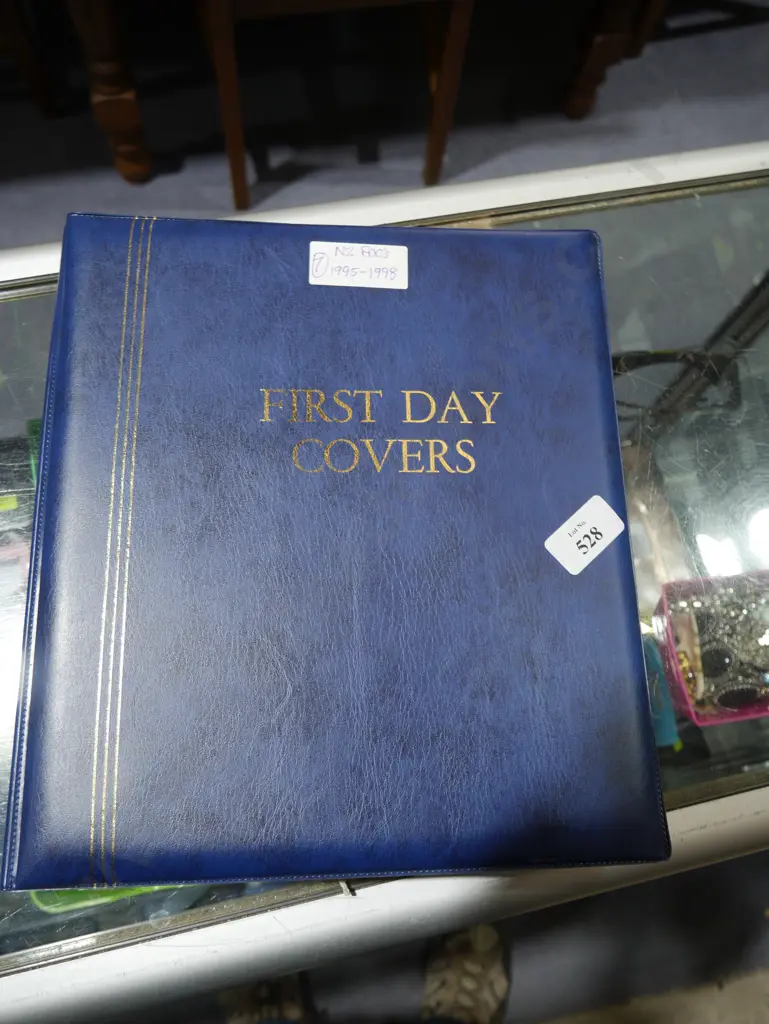 Blue album of NZ first day covers Image 1++