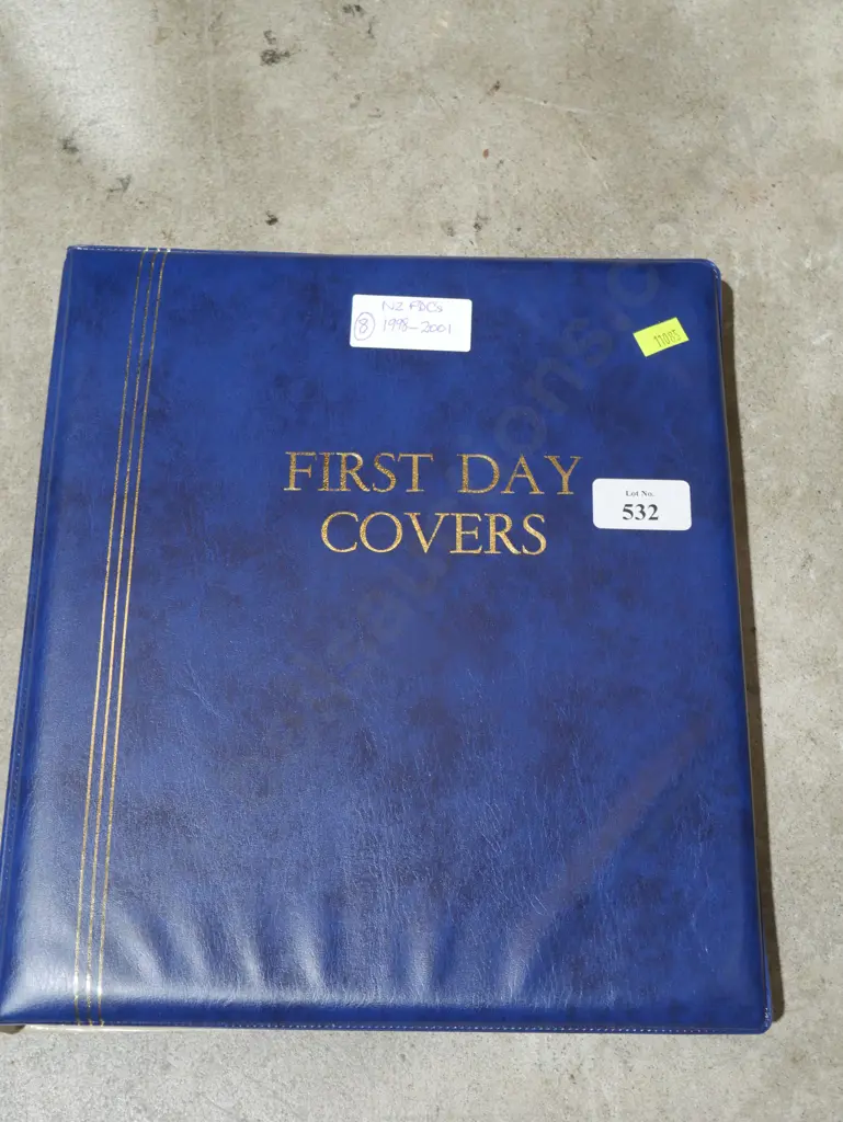 Blue album of New Zealand first day covers Image 1++