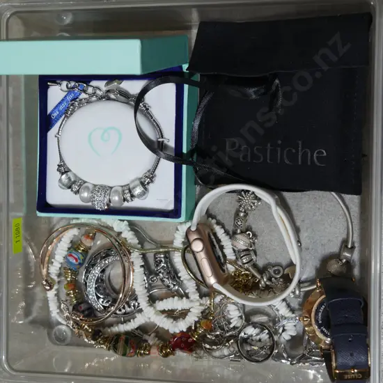 Costume jewellery, watch etc