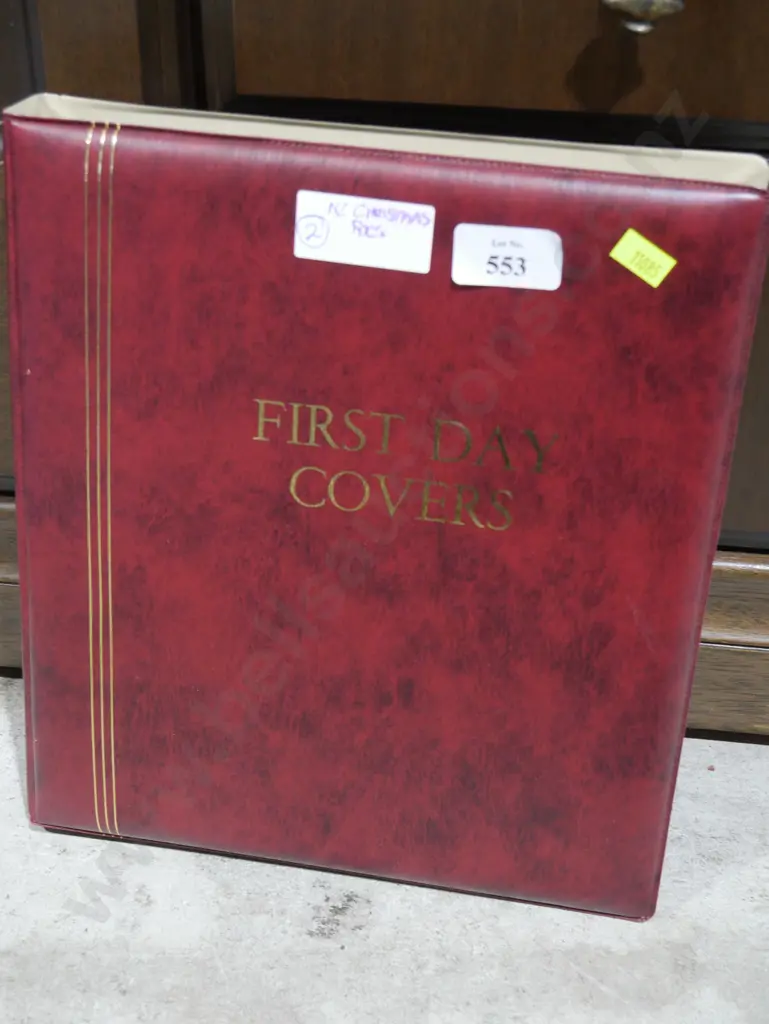 Brown album NZ Christmas first day covers Image 1++