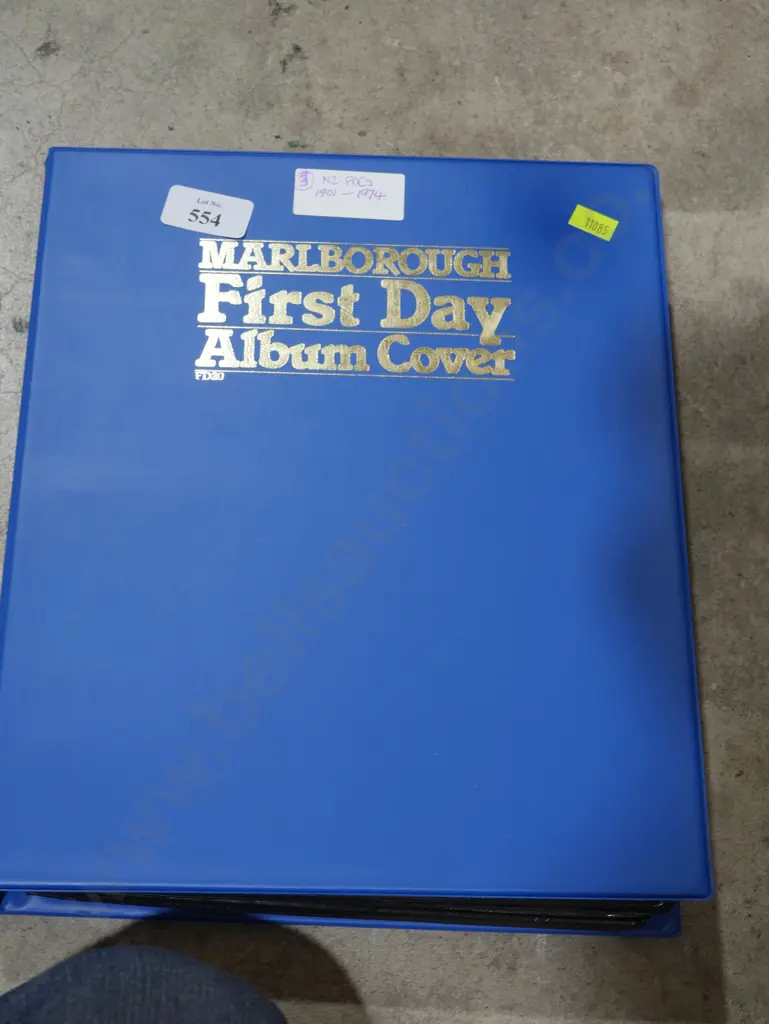 Blue album of NZ first day covers Image 1++